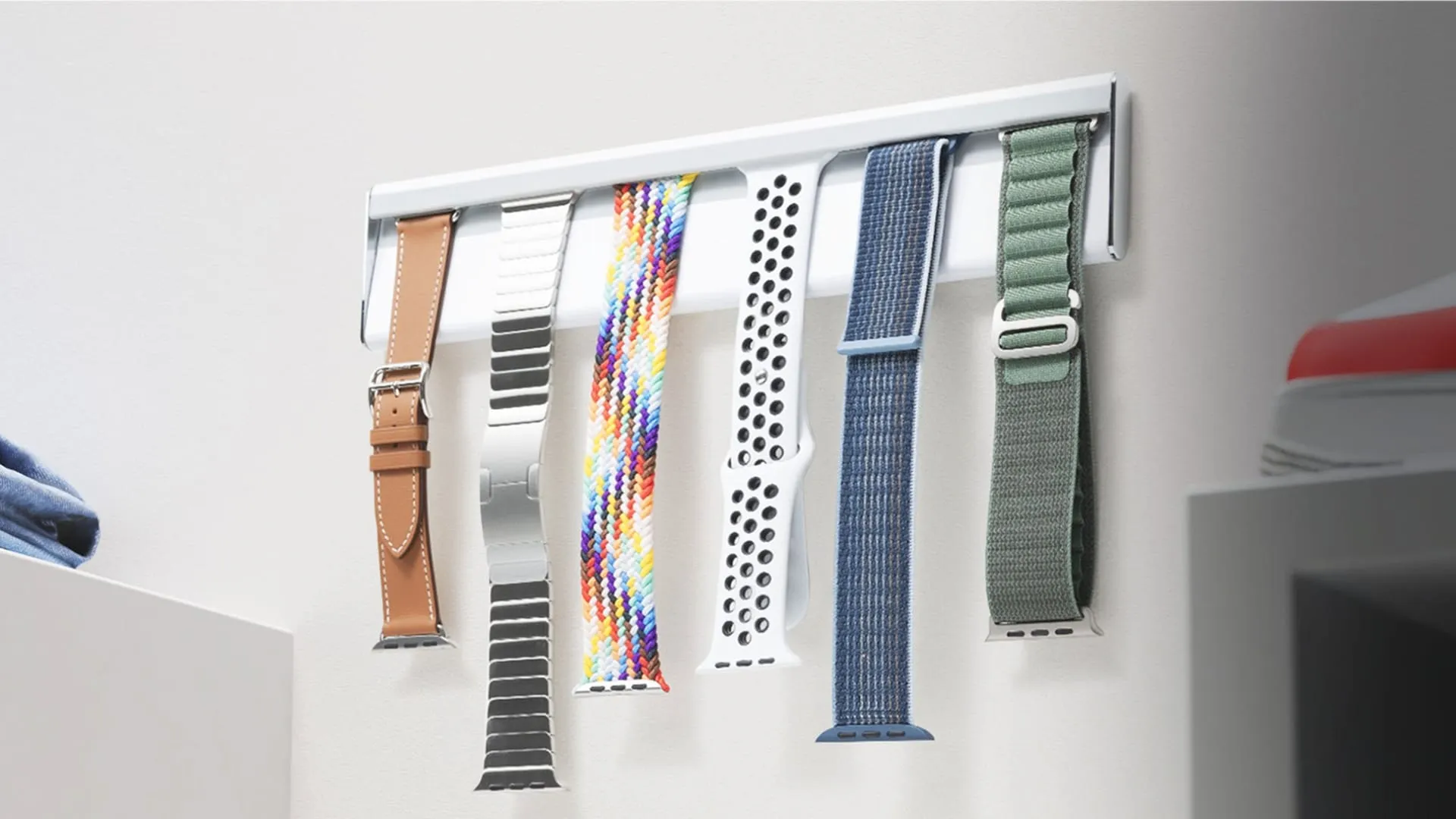 Suporte de parede Twelve South para pulseiras Apple Watch