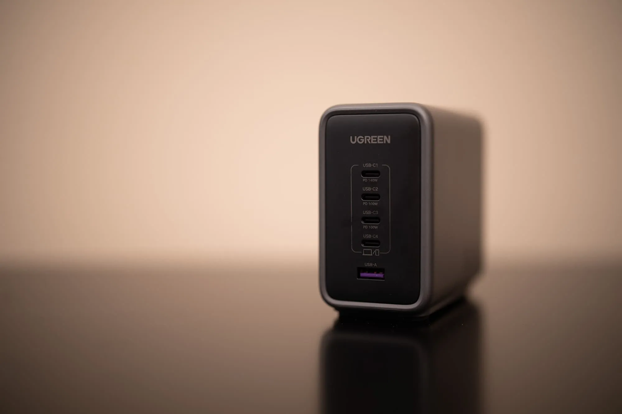 Ugreen Nexode 300W USB-C GaN desktop charger. Ugreen Nexode 300W USB-C GaN desktop charger.