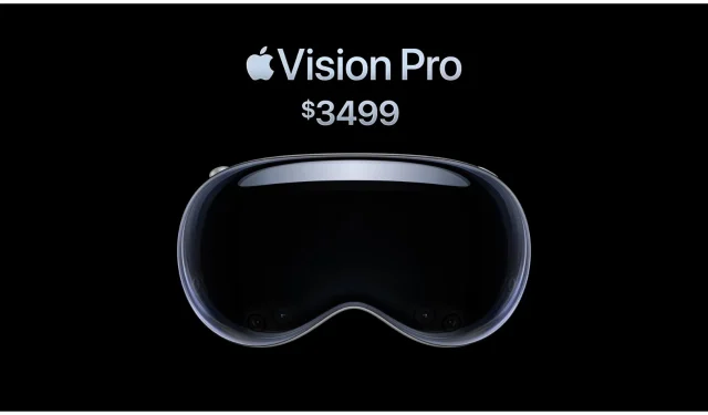 A Apple aparentemente considerou o preço do Vision Pro mais barato, de US$ 1.500 a US$ 2.500
