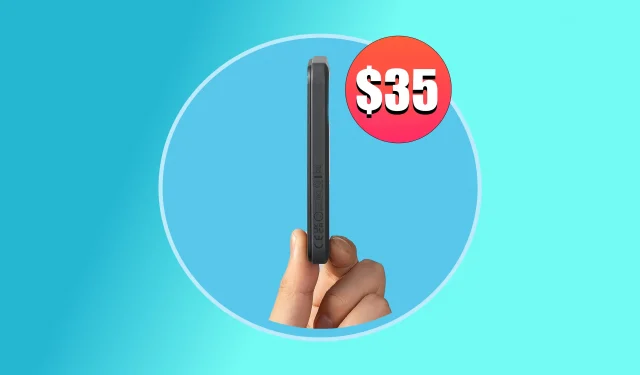 A elegante bateria magnética do iPhone da Anker caiu para US $ 35