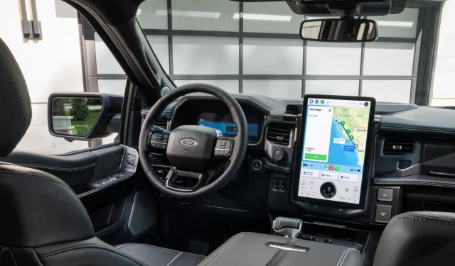 Ford und Apple liefern Apple Maps EV Routing im F-150 Lightning