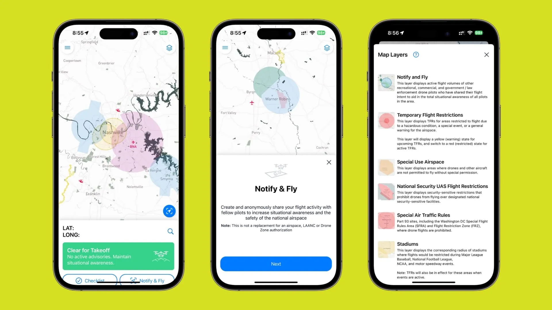 B4UFLY app for drone pilots. B4UFLY app for drone pilots.
