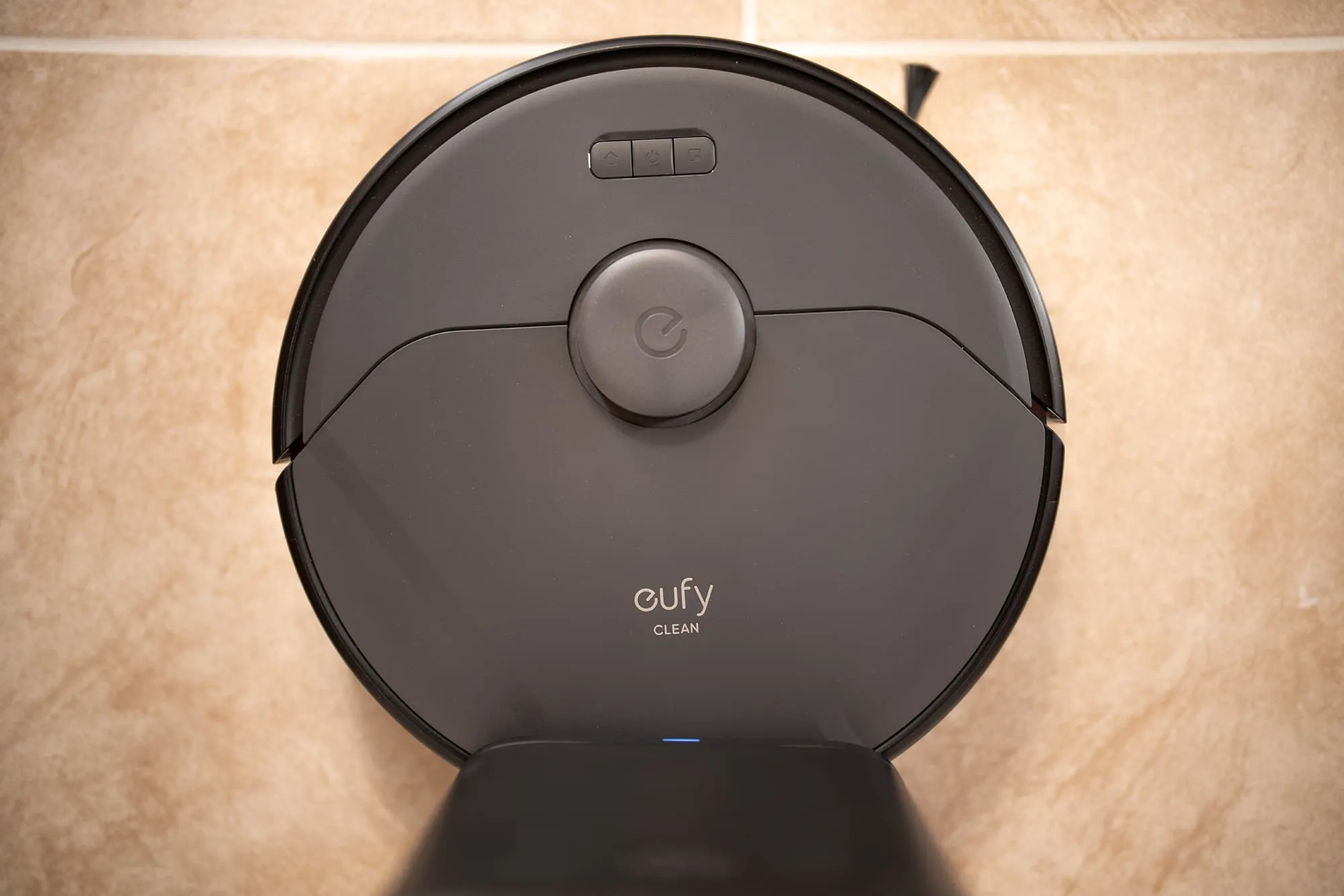 eufy Clean X8 Pro from the top. eufy Clean X8 Pro from the top.
