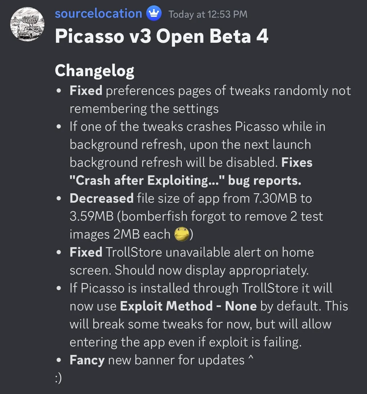 Picasso v3 open beta 4 announced. Picasso v3 open beta 4 announced.