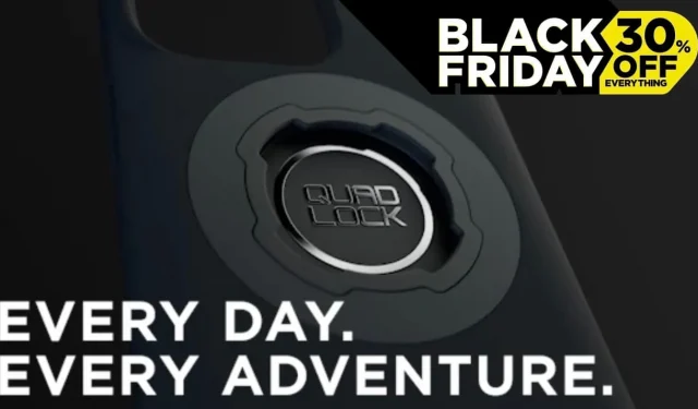 Quad Lock startet den ersten Black-Friday-Sale aller Zeiten des Unternehmens mit 30 % Rabatt auf die gesamte Website