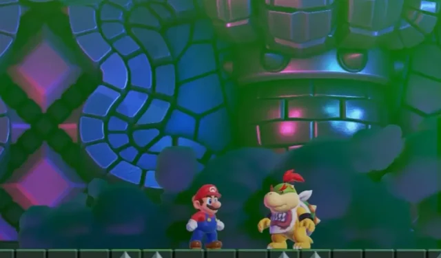 Derrota a Bowser Jr Super Mario Bros Wonder (Pipe Rock Plateau Palace)