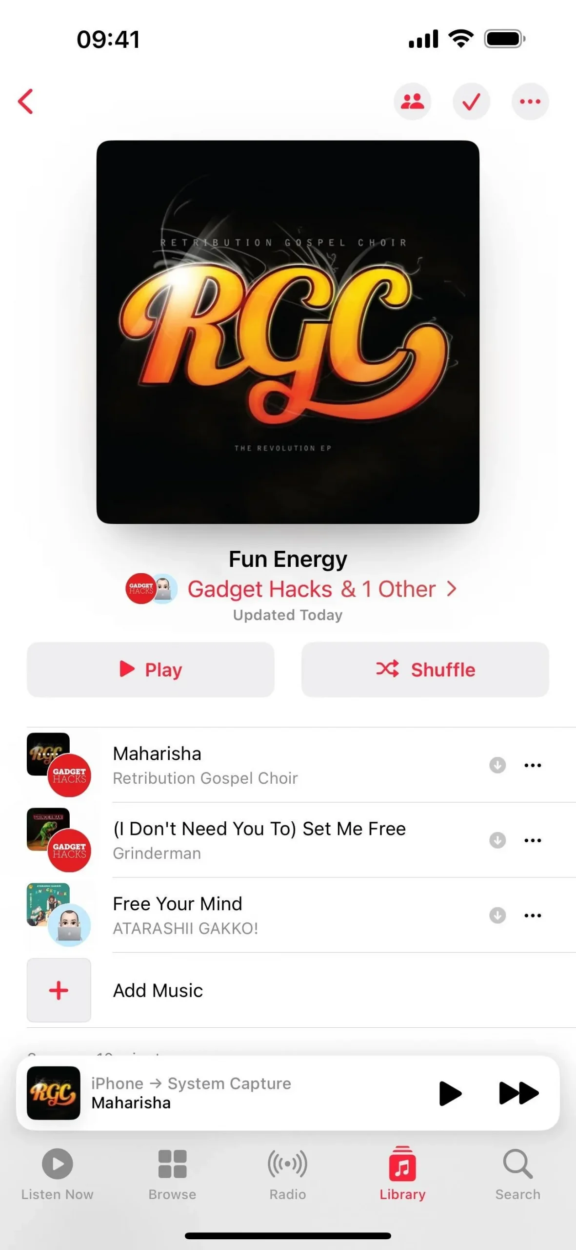 So erstellen Sie mit Ihren Freunden eine gemeinsame Playlist auf Apple Music