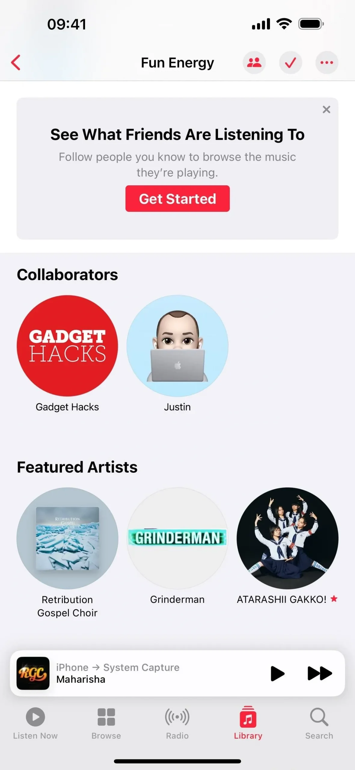 Comment créer une liste de lecture collaborative sur Apple Music avec vos amis