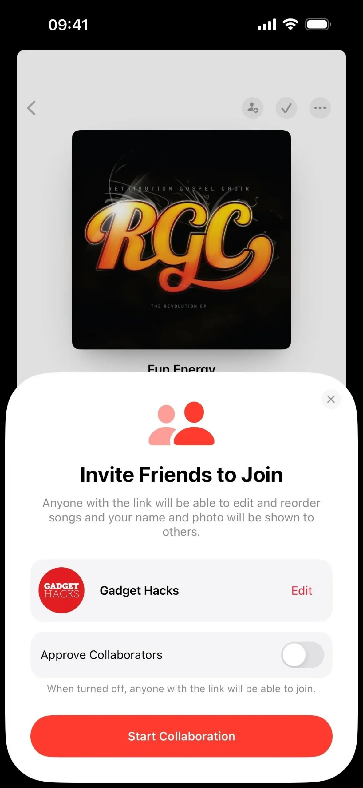 Comment créer une liste de lecture collaborative sur Apple Music avec vos amis