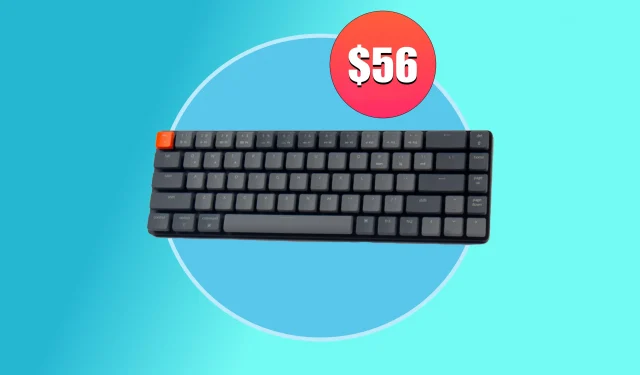 Obtenga 40% de descuento en este teclado mecánico compacto inalámbrico Keychron