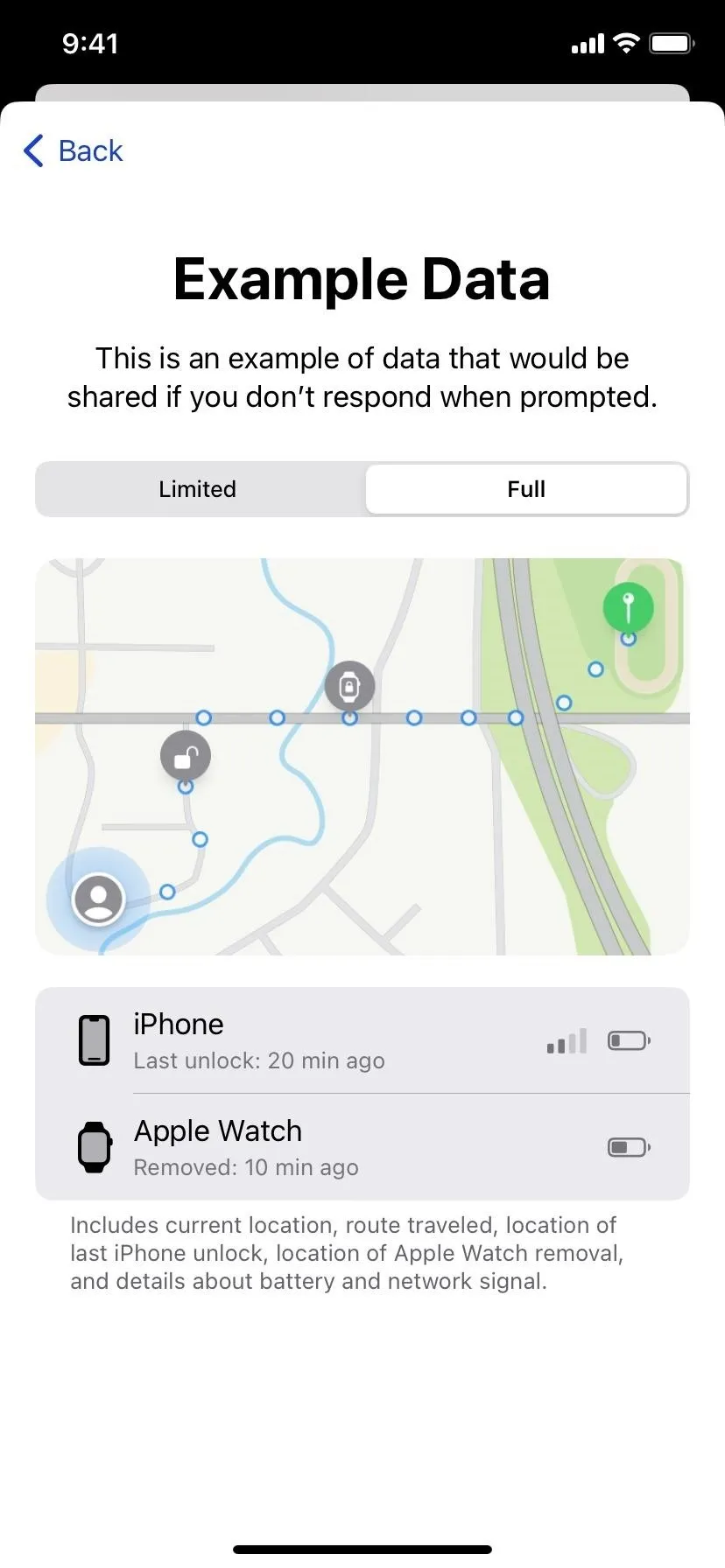 Utilisez la nouvelle fonctionnalité « Enregistrement » de votre iPhone pour informer vos contacts lorsque vous arrivez en toute sécurité à votre destination