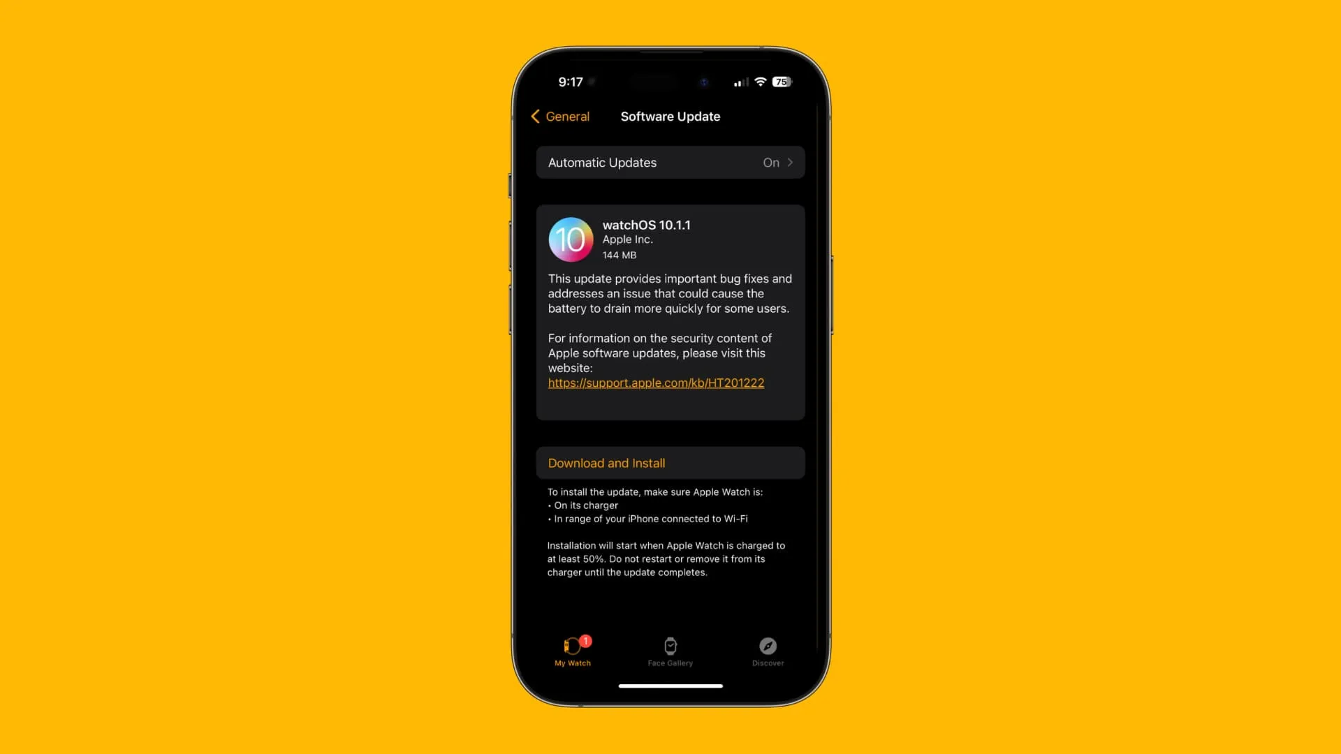 watchOS 10.1.1 released. watchOS 10.1.1 released.