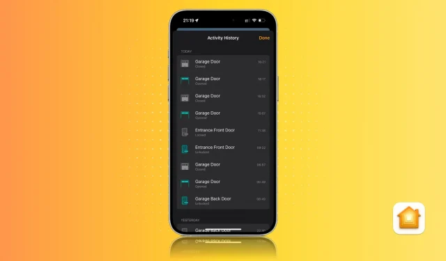 Comment consulter l’historique des activités de vos appareils HomeKit sur iPhone, iPad et Mac