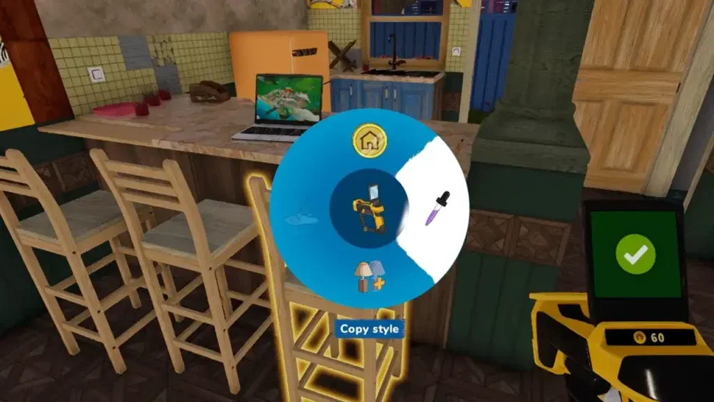 Comment copier le style et les finitions dans House Flipper 2