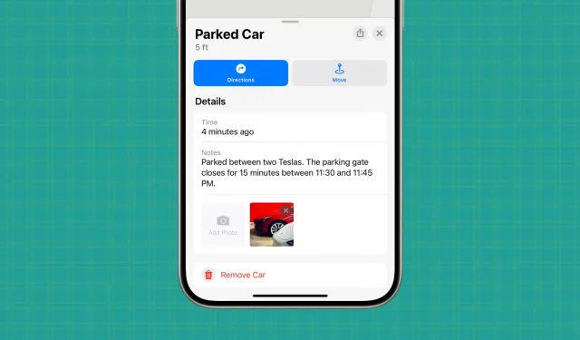 Comment faire en sorte que votre iPhone se souvienne de l’endroit où vous avez garé votre voiture