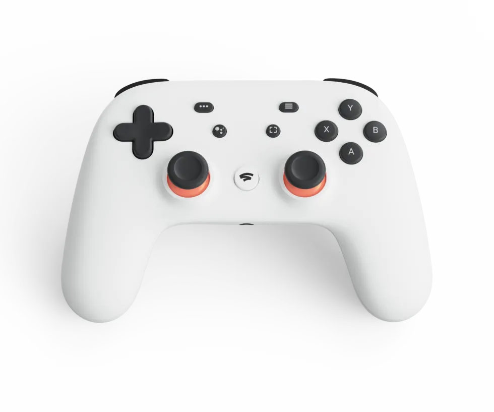 The official Stadia Controller in 