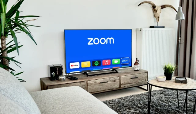 So führen Sie einen Videoanruf mit Zoom auf Apple TV durch