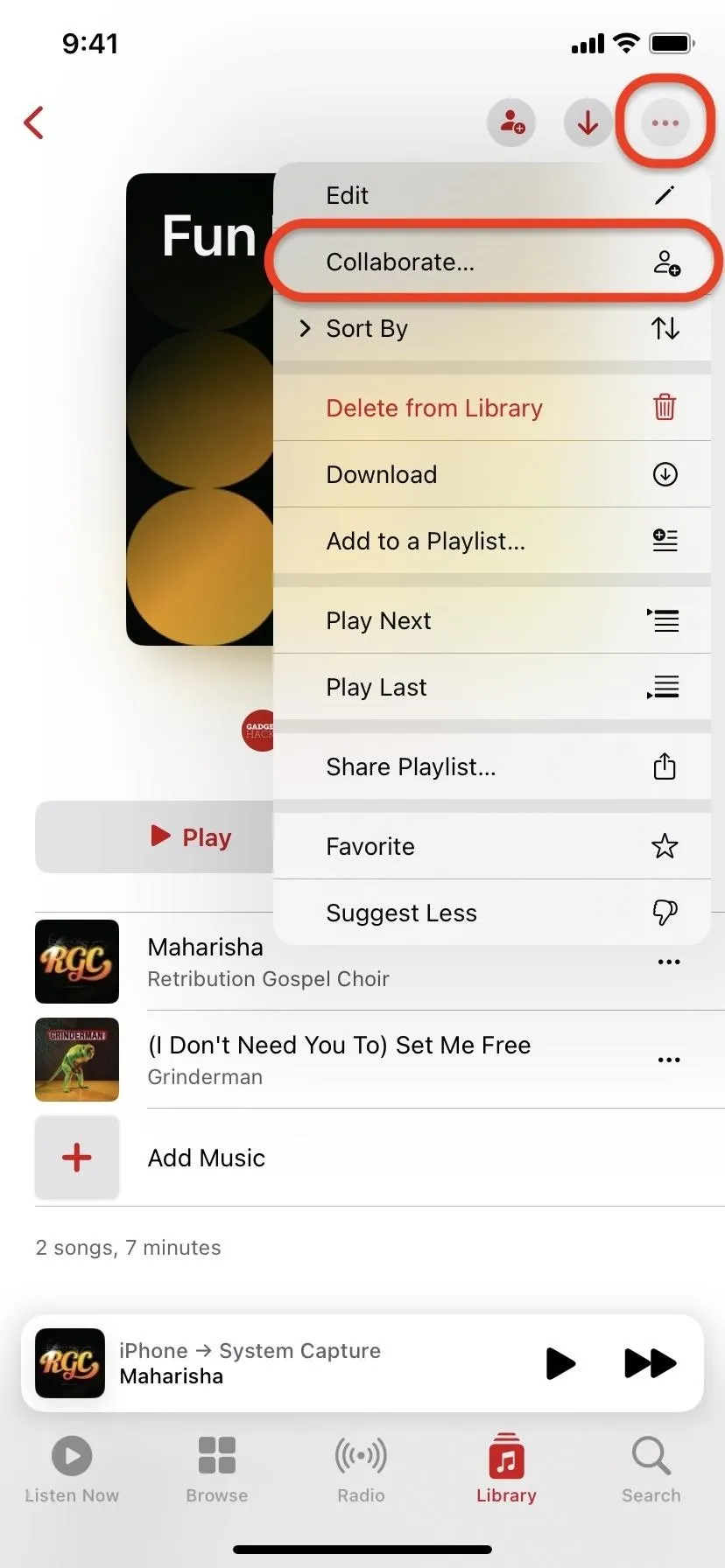 Comment créer et utiliser des listes de lecture collaboratives sur Apple Music avec vos amis (fonctionne sur iPhone, Android et plus)