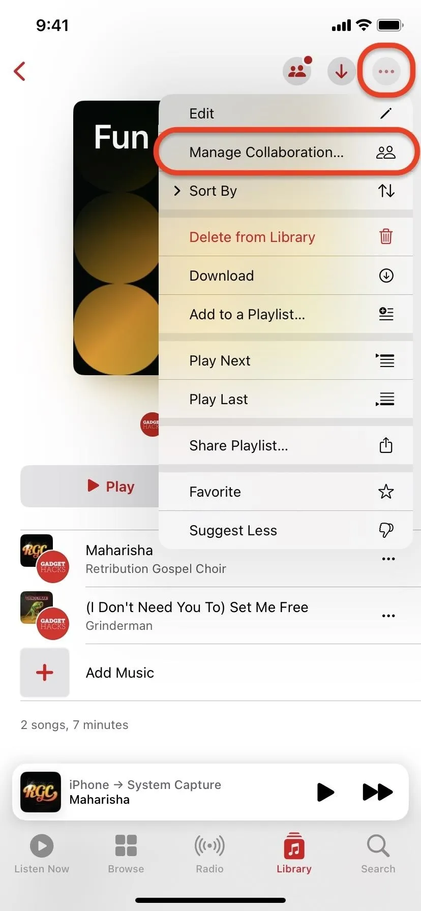 Comment créer et utiliser des listes de lecture collaboratives sur Apple Music avec vos amis (fonctionne sur iPhone, Android et plus)