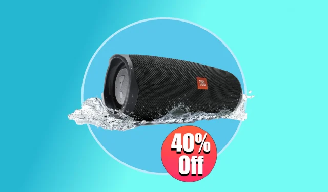 Cette offre JBL Charge 4 ferait le parfait cadeau de Noël de dernière minute