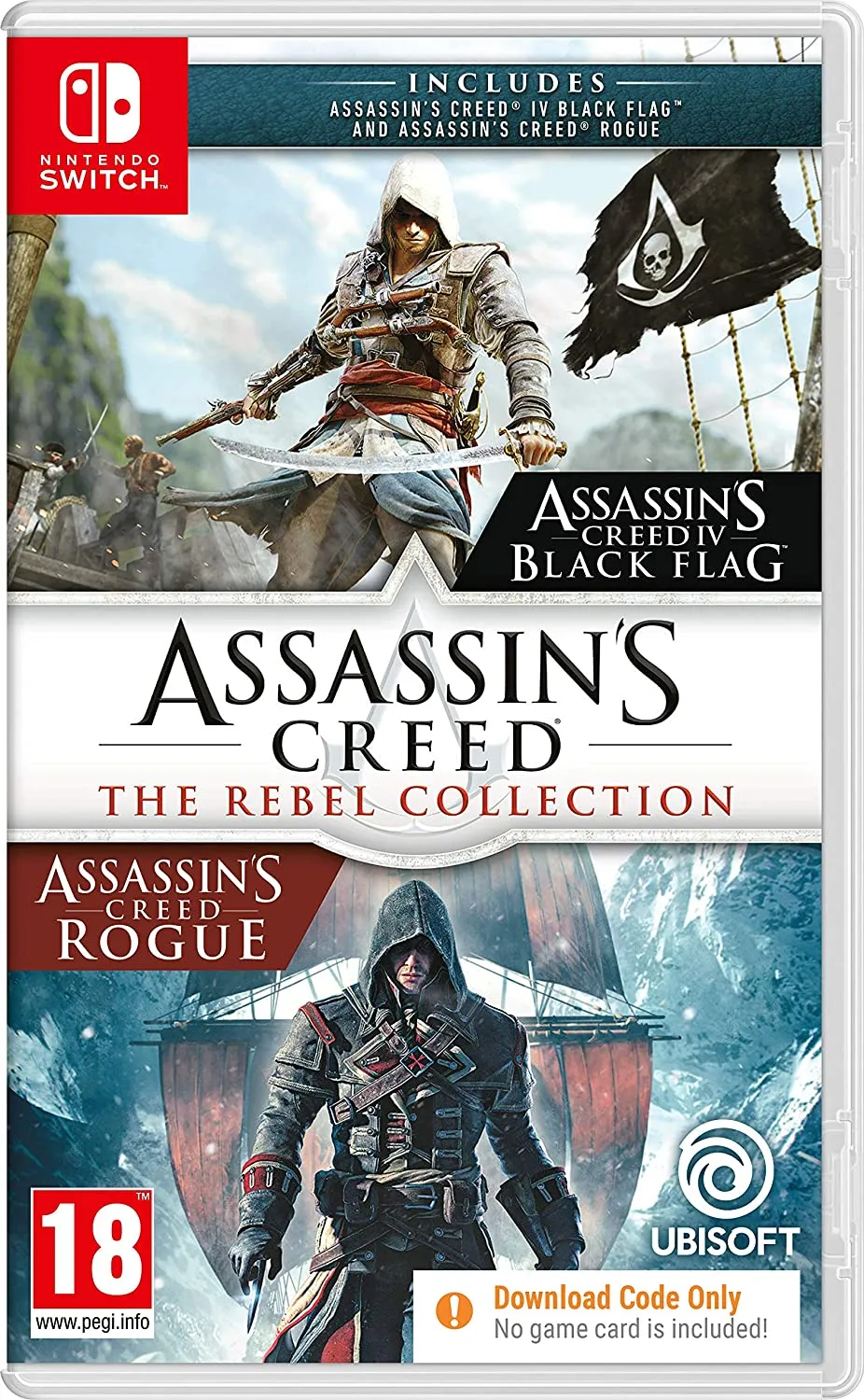 Assassin's Creed: The Rebel Collection na Nintendo Switch.