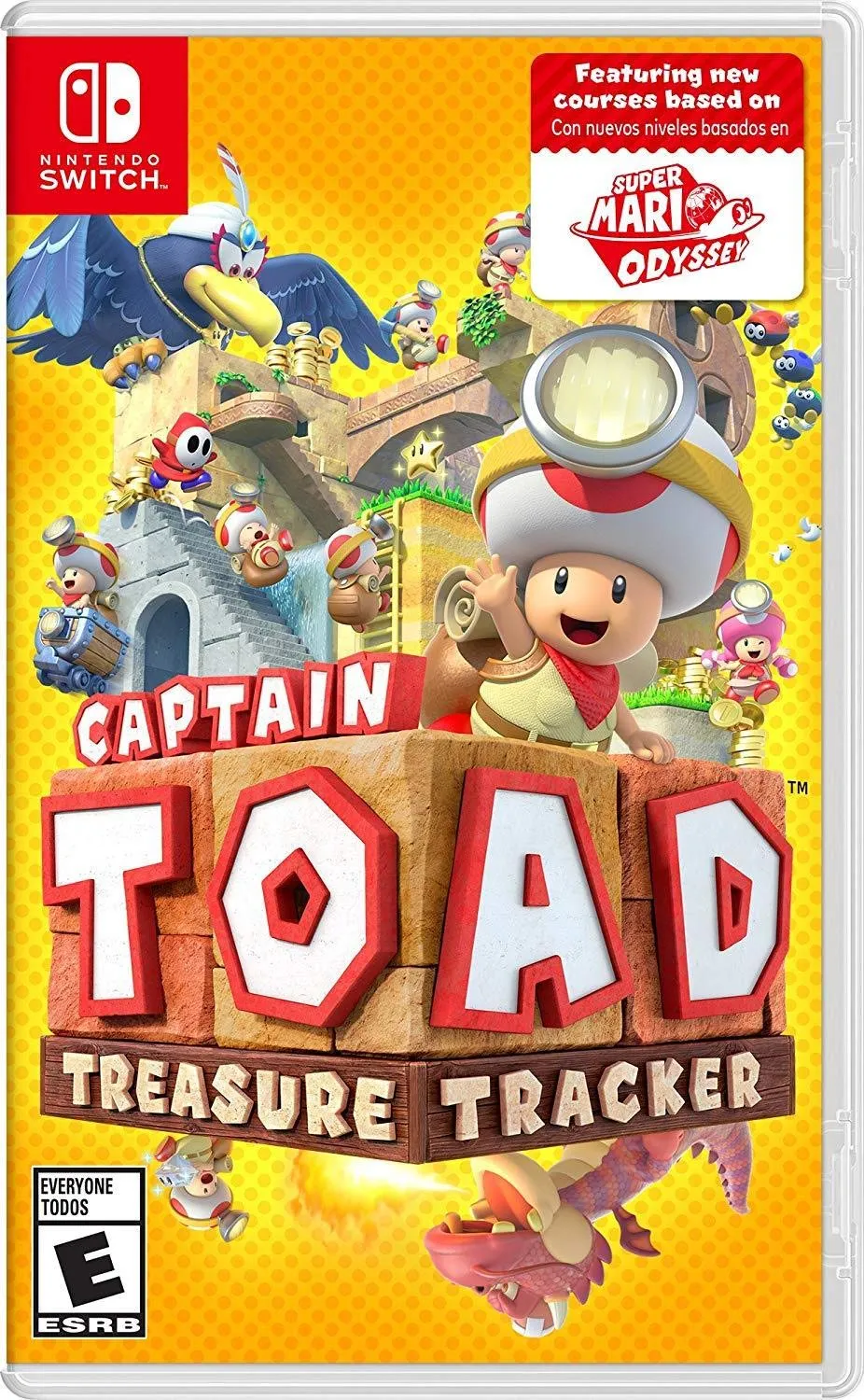 「Captain Toad: Treasure Tracker」Nintendo Switch のアートワーク。