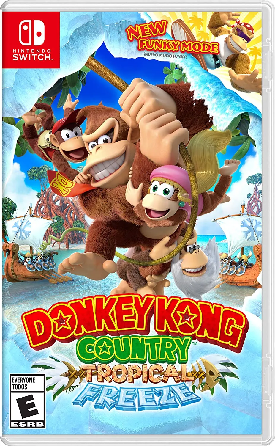 Donkey Kong Country Tropical Freeze för Nintendo Switch.