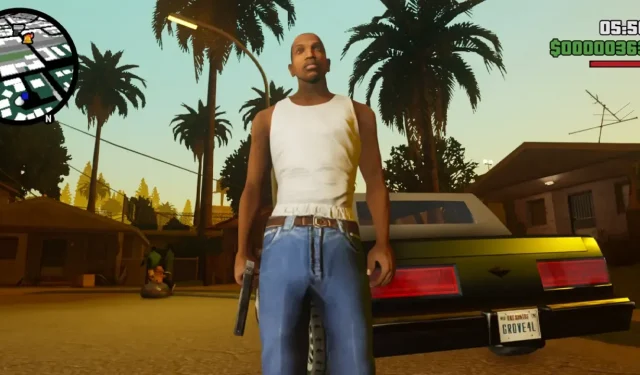 Comment changer la vue de la caméra dans GTA San Andreas sur Android et iPhone