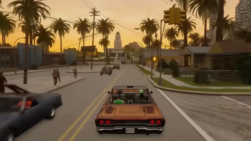 Comment changer la vue de la caméra dans GTA San Andreas sur Android et iPhone