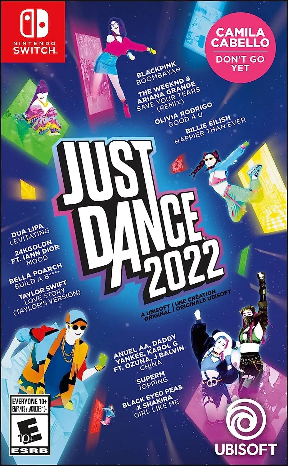 Just Dance 2022 para Nintendo Switch.