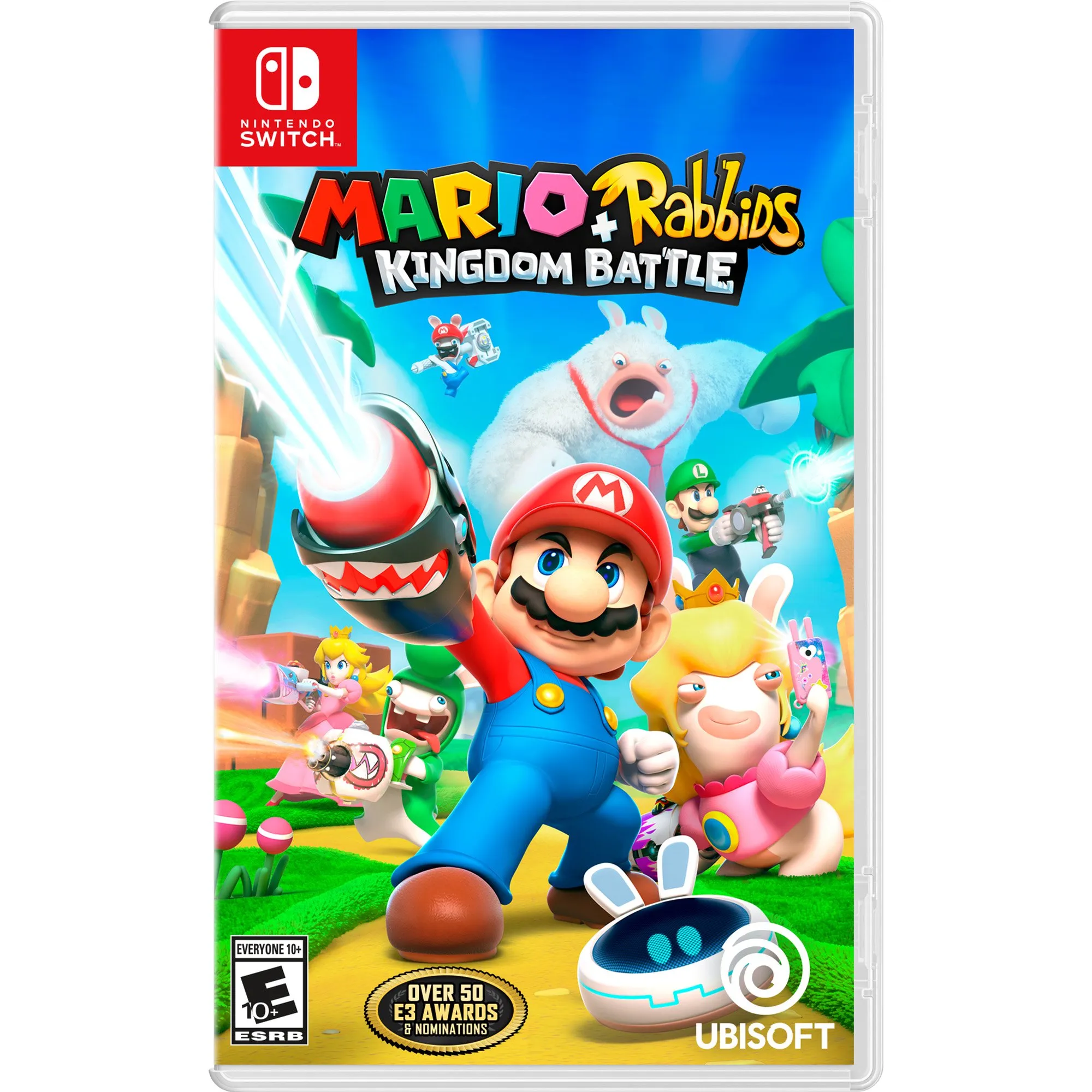 Mario + Rabbids Kingdom Battle-spelkonstverk.