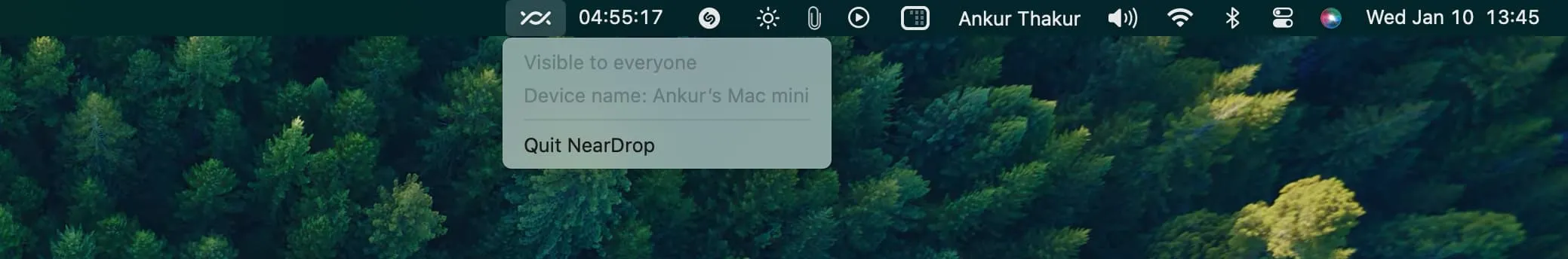NearDrop visible to everyone on Mac NearDrop visible to everyone on Mac