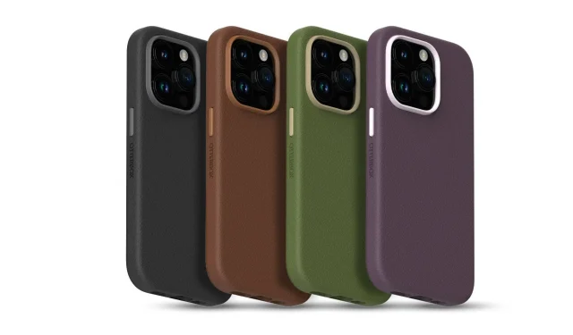 OtterBox przedstawia serię Symmetry ze skóry kaktusowej z pasującymi paskami do Apple Watch i portfelami MagSafe