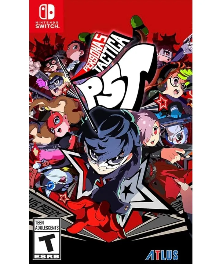 Persona 5 Tactica na Nintendo Switch.