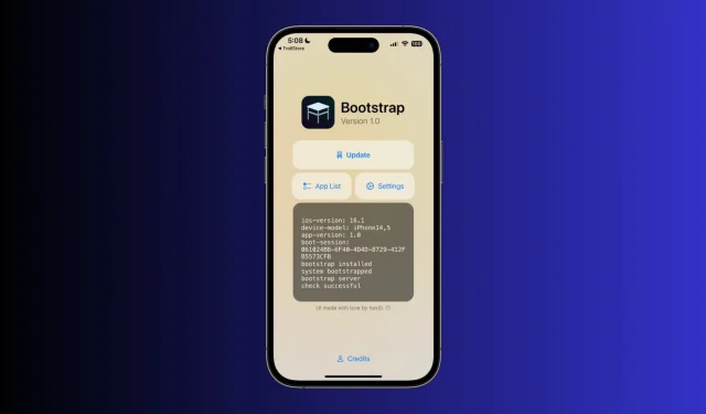 RootHide bootstrap officiellt ut ur beta eftersom det plockar upp ett snyggt nytt användargränssnitt
