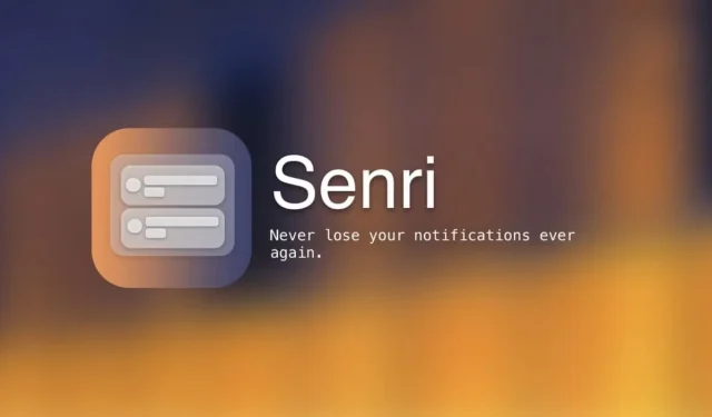 Senri は iPhone で開いたすべての通知をアーカイブして、後でもう一度検索できるようにします