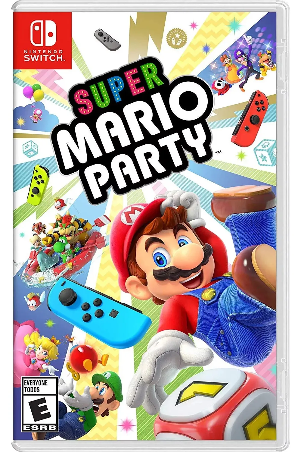 Super Mario Party-konstverk för Nintendo Switch.