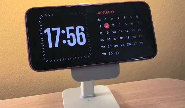 iOS 17.2 traz o novo widget Relógio Digital para o modo StandBy e Tela Inicial do iPhone