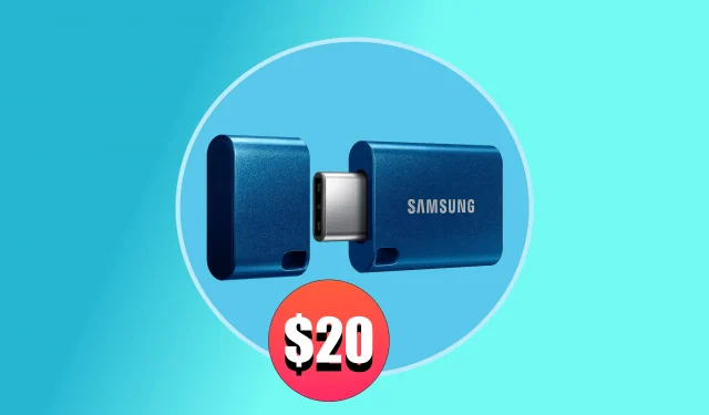 Esta popular unidad flash USB-C de 256 GB vuelve a bajar a $ 20