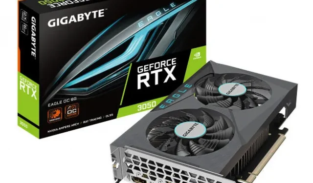 RTX 3050의 새로운 6GB 버전은 4년 만에 Nvidia의 첫 200달러 미만 GPU가 될 수 있습니다.