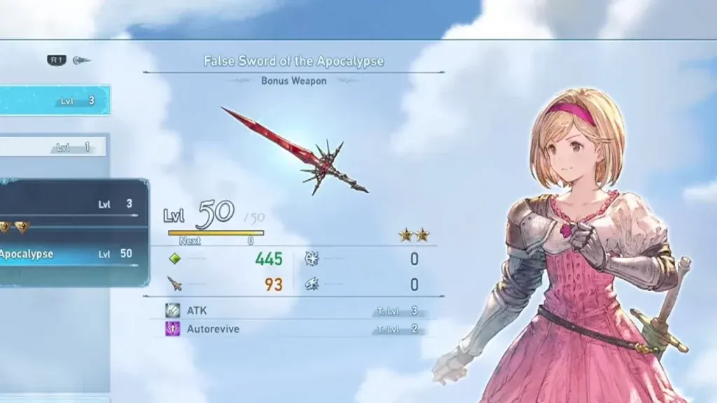 Claim False Sword of the Apocalypse from the Knickknack Shack