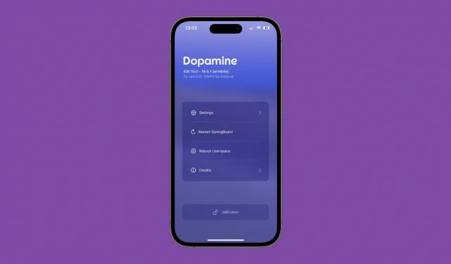 Dopamine v2 jest teraz dostępna z exploitem KFD, obsługującym iOS 16.5.1 na A12-A14, aż do iOS 16.5 na A15-A16