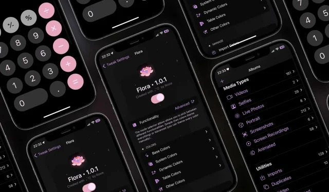 Flora porta la colorazione avanzata dell’interfaccia utente a livello di sistema negli ultimi jailbreak
