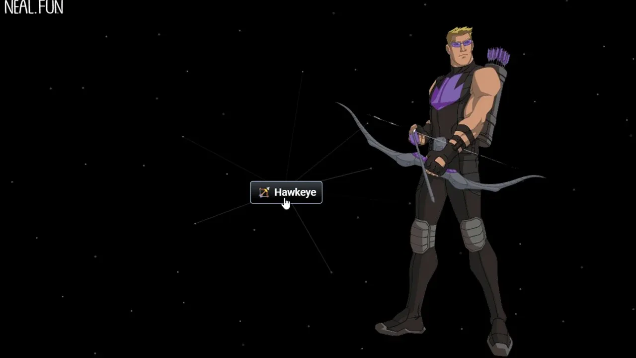 Faire Hawkeye dans Infinite Craft