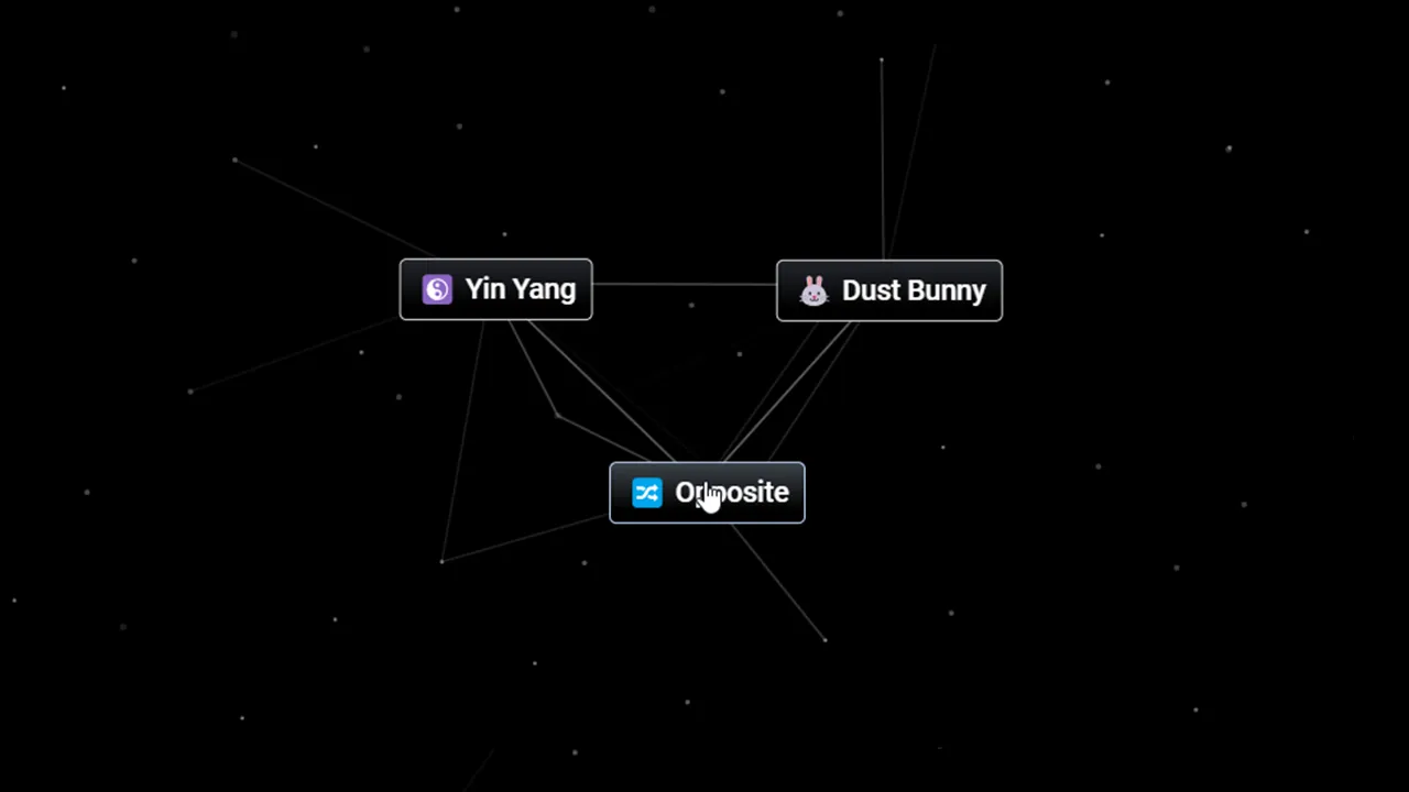 Поєднайте Інь Янь із Пиловим кроликом, щоб отримати протилежність у Infinite Craft