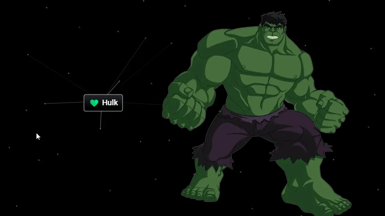 Haciendo a Hulk en Infinite Craft