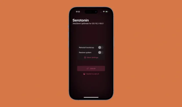 Cómo instalar el “semi-jailbreak” de serotonina en iOS 16.0-16.6.1