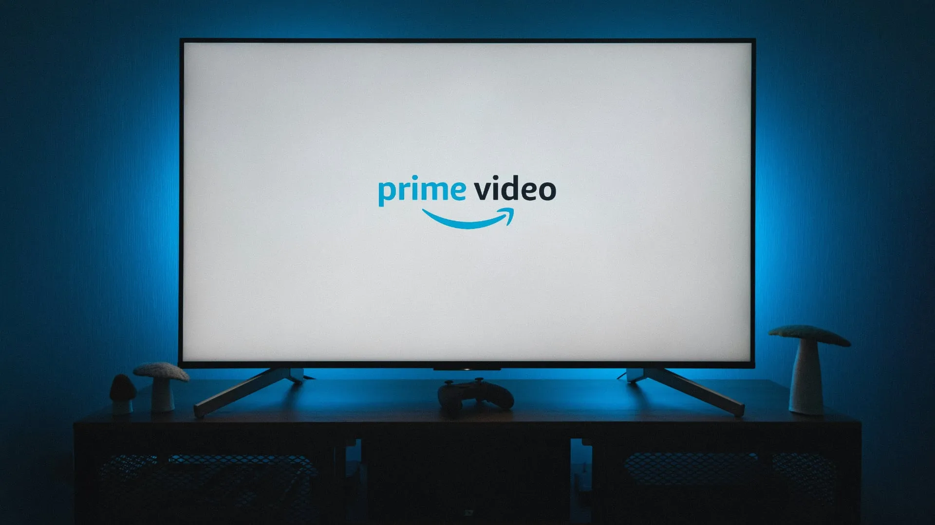 Smart TV met het Amazon Prime Video-logo