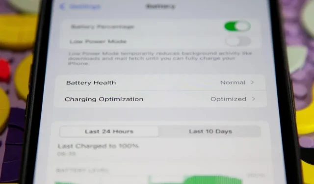 Apple donne à votre iPhone de meilleures statistiques sur l’état de la batterie, mais il y a un piège