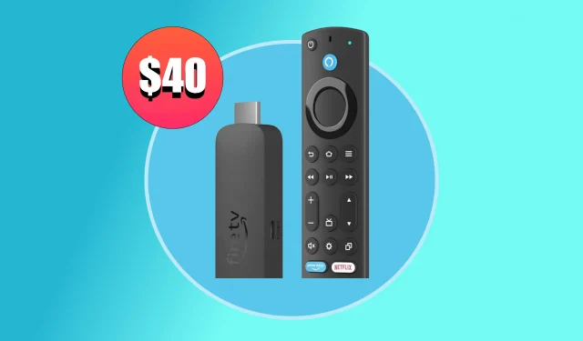 De beste 4K-streamingstick van Amazon is terug naar $ 40